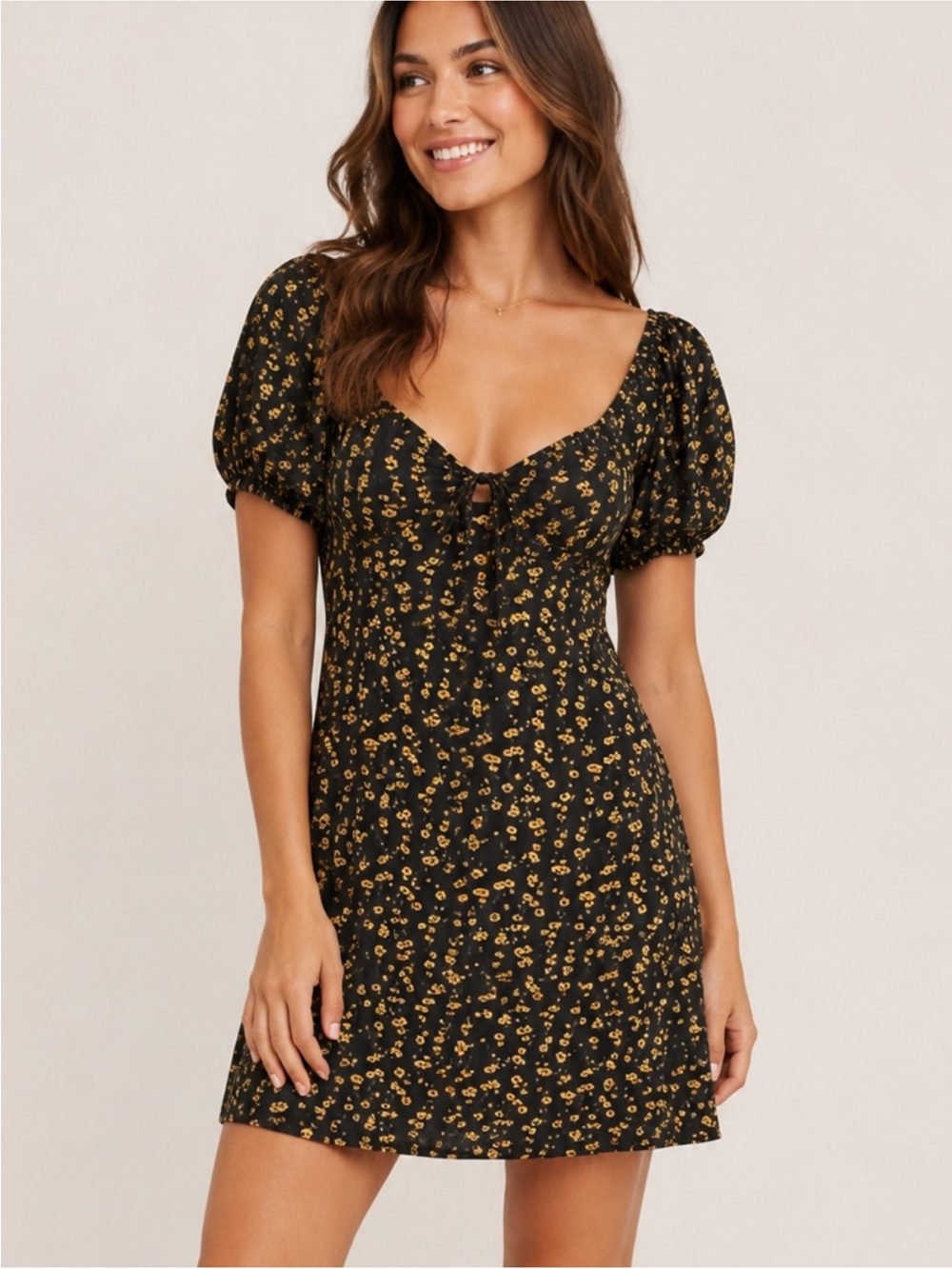 Faithfull The Brand Floral Mini Dress